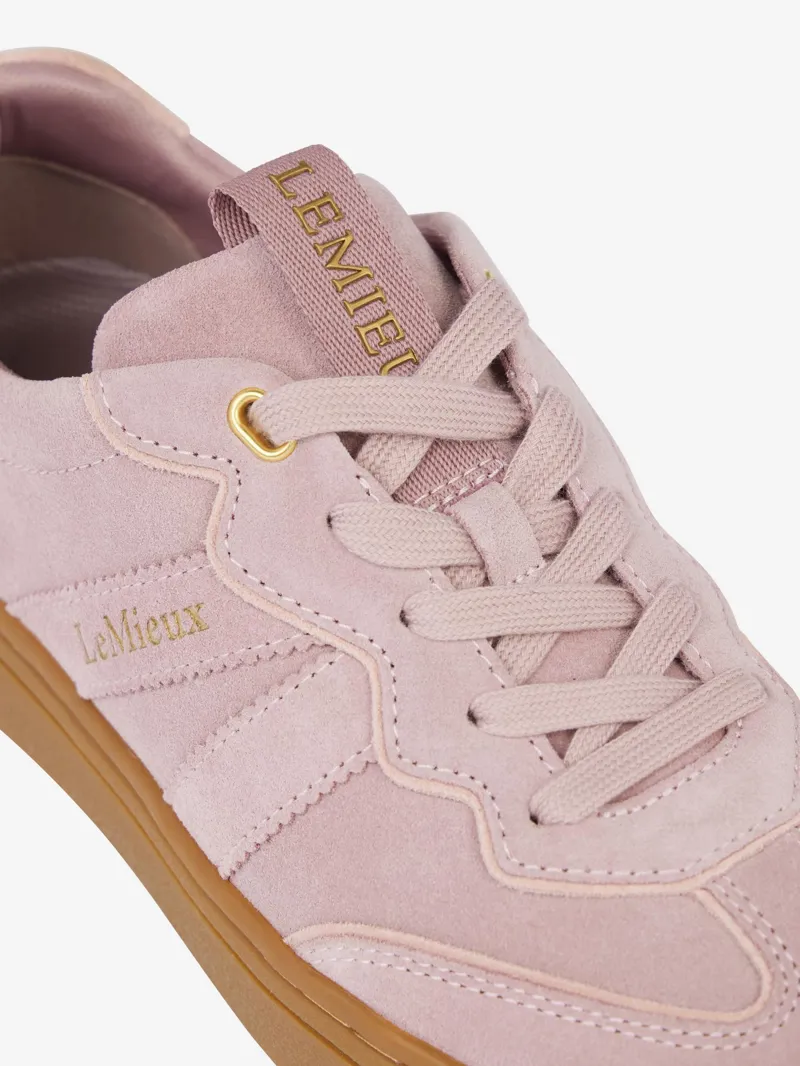 LeMieux Stockbridge Suede Lifestyle Trainers Wild Rose-3