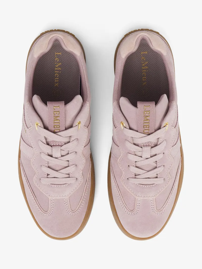 LeMieux Stockbridge Suede Lifestyle Trainers Wild Rose-5