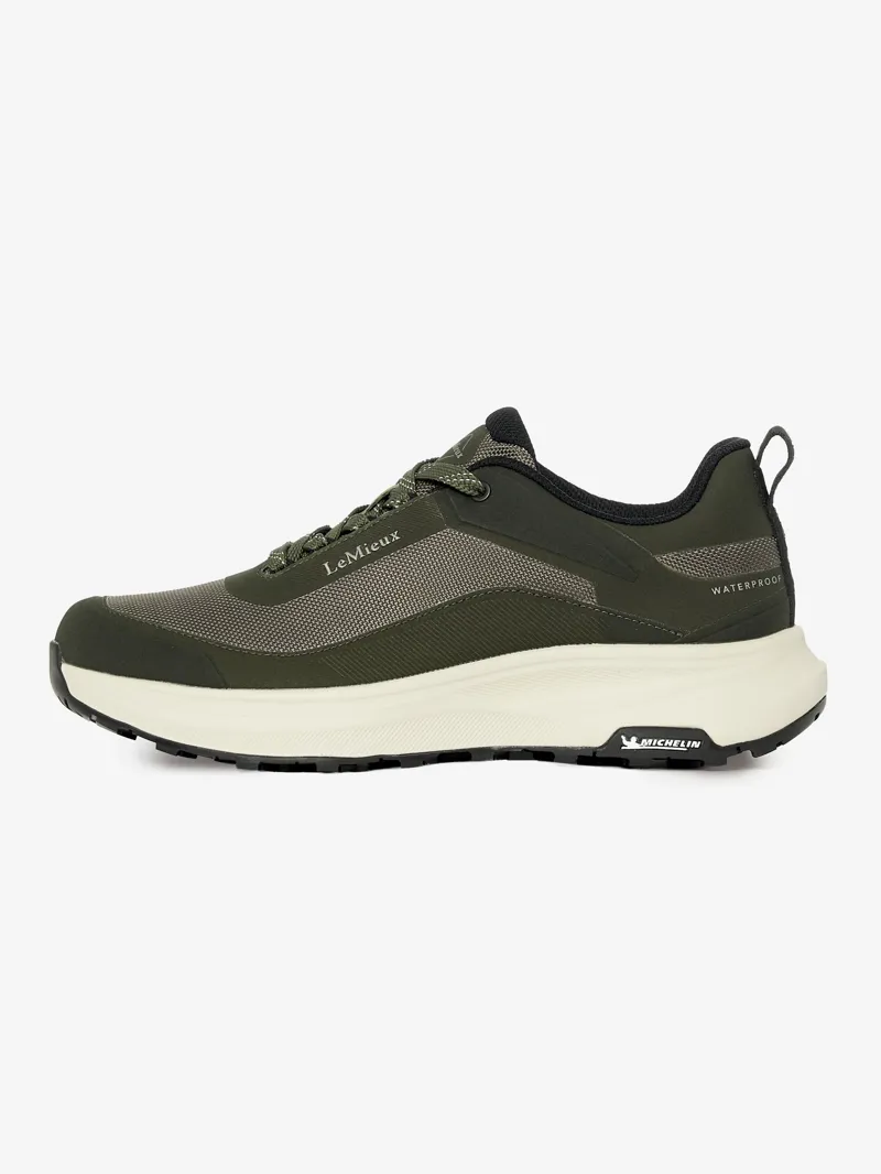  LeMieux Kanta Waterproof Trainers in Olive-1