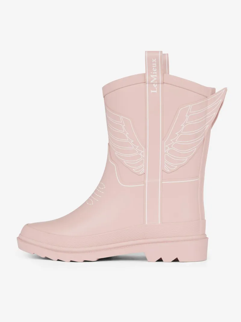LeMieux Splash Welly Western Pink-3