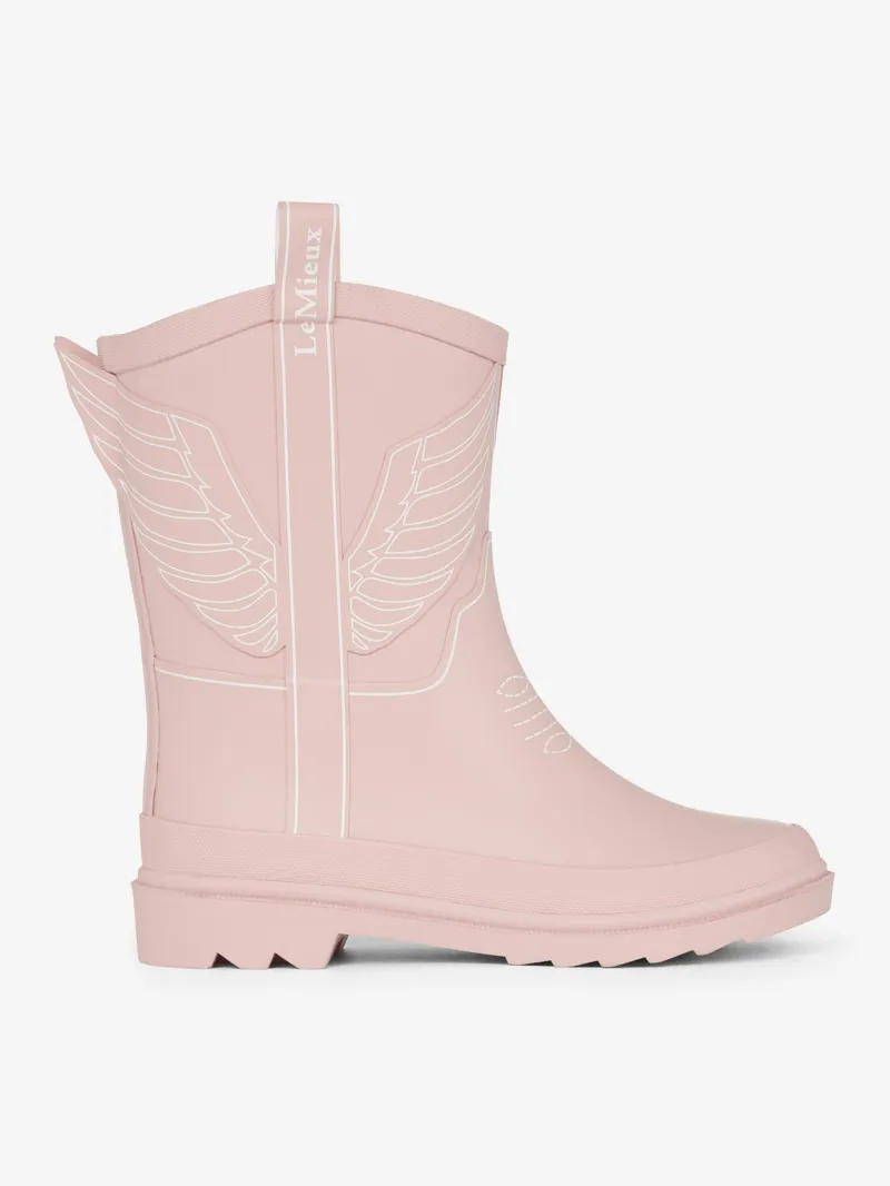 LeMieux Splash Welly Western Pink-4