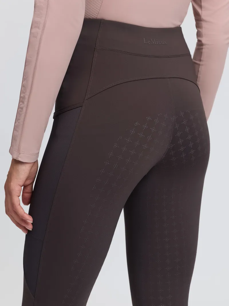 LeMieux Naomi Pull-On Breeches in Cocoa-2