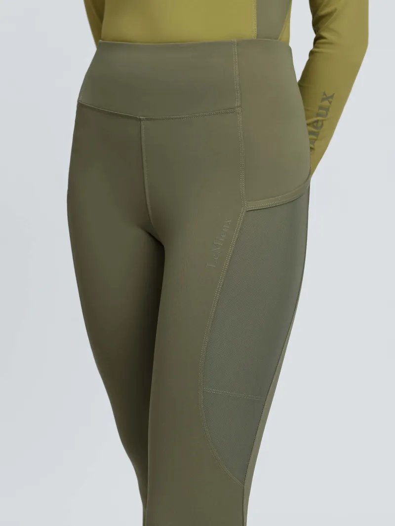  LeMieux Naomi Pull-On Breeches in Willow Green-4