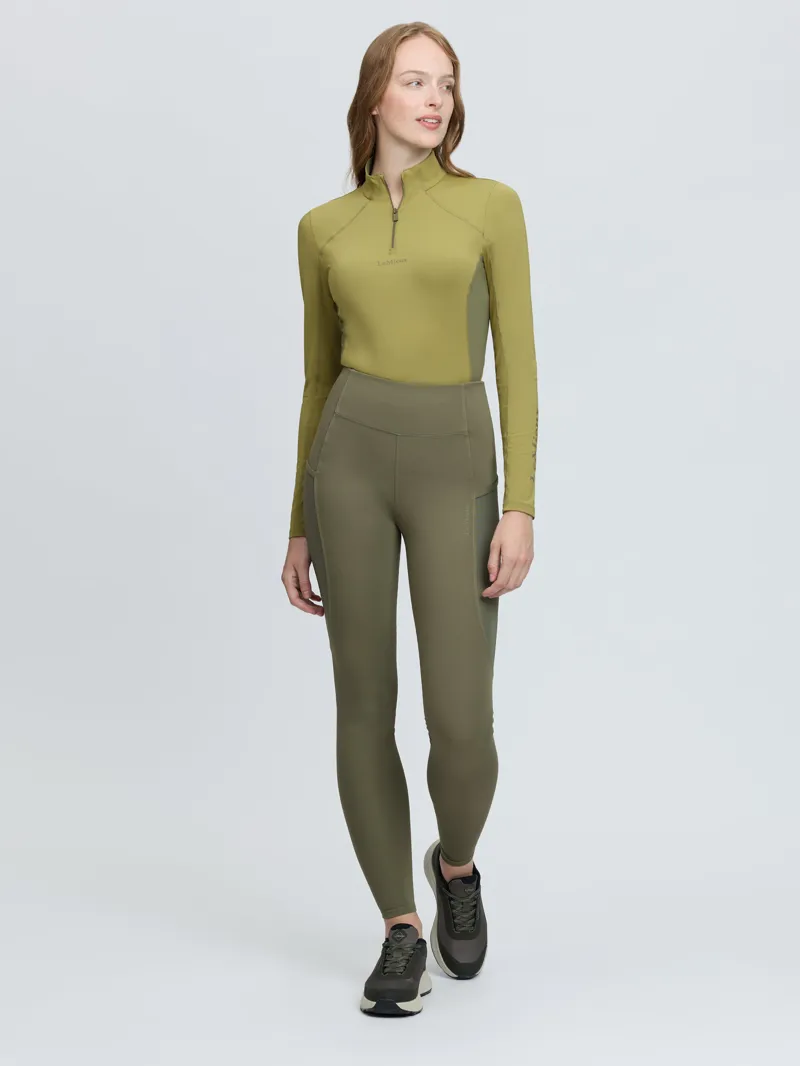  LeMieux Naomi Pull-On Breeches in Willow Green-5