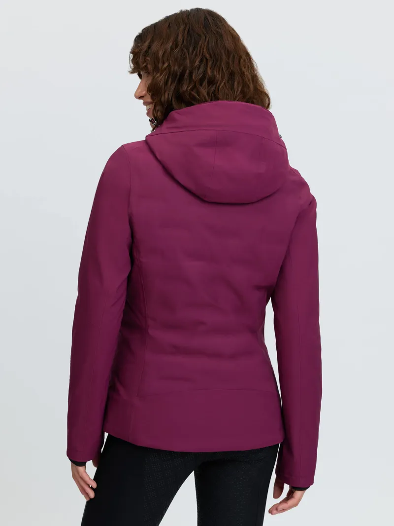 LeMieux Brooke 3 in 1 Waterproof Hybrid Jacket Blackberry-4