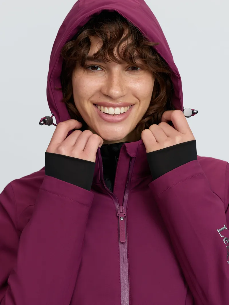 LeMieux Brooke 3 in 1 Waterproof Hybrid Jacket Blackberry-5