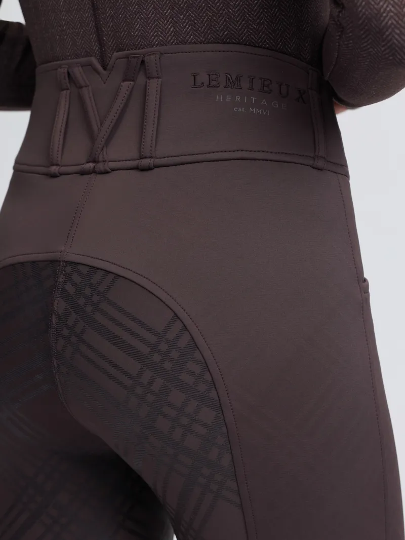 LeMieux Heritage Check Bregging Cocoa-1