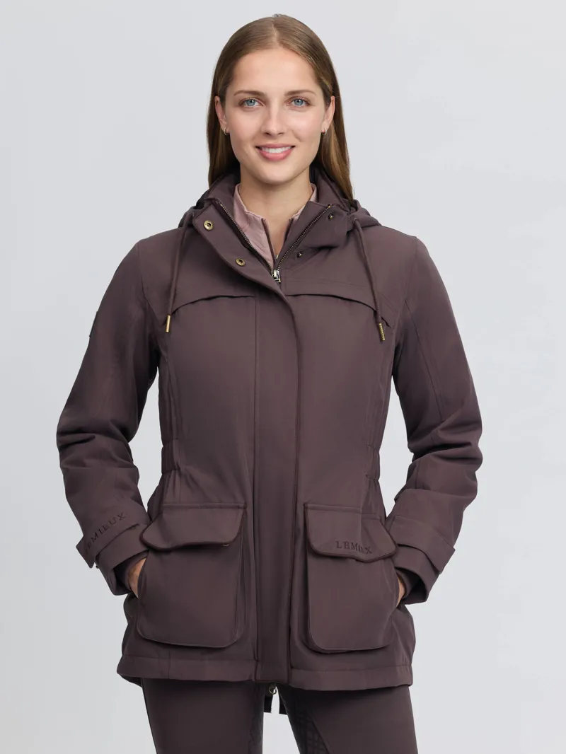 LeMieux Heritage Beatrice Waterproof Coat Cocoa-1