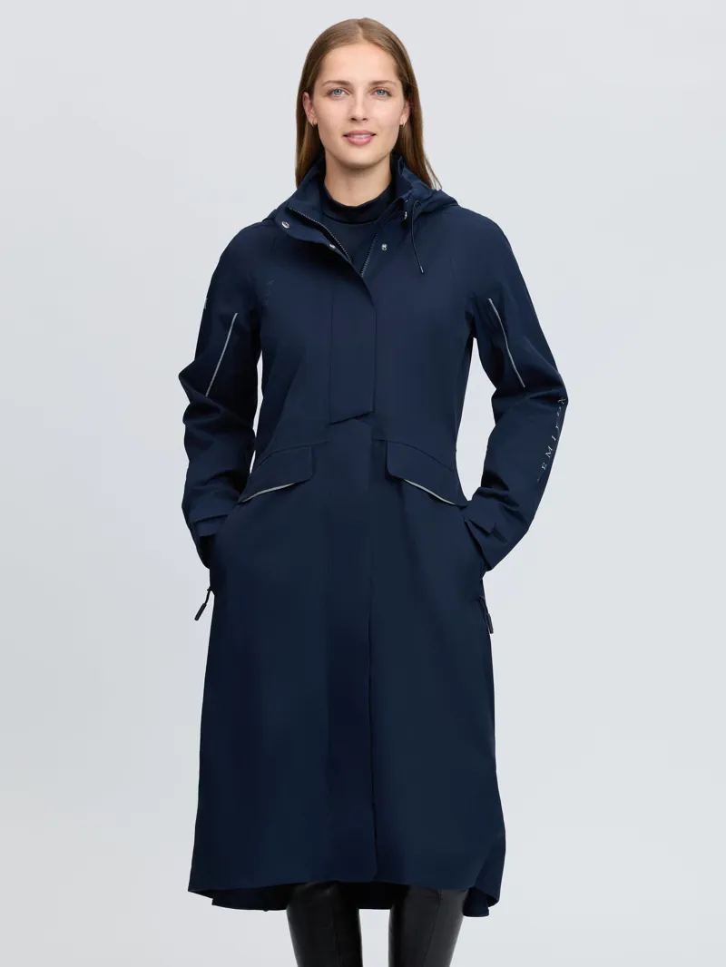 LeMieux Stormwear Performance Riding Coat Navy-1