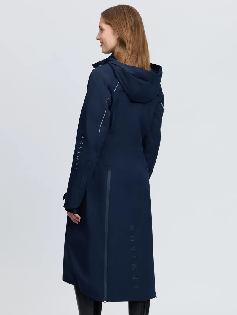 LeMieux Stormwear Performance Riding Coat Navy-2