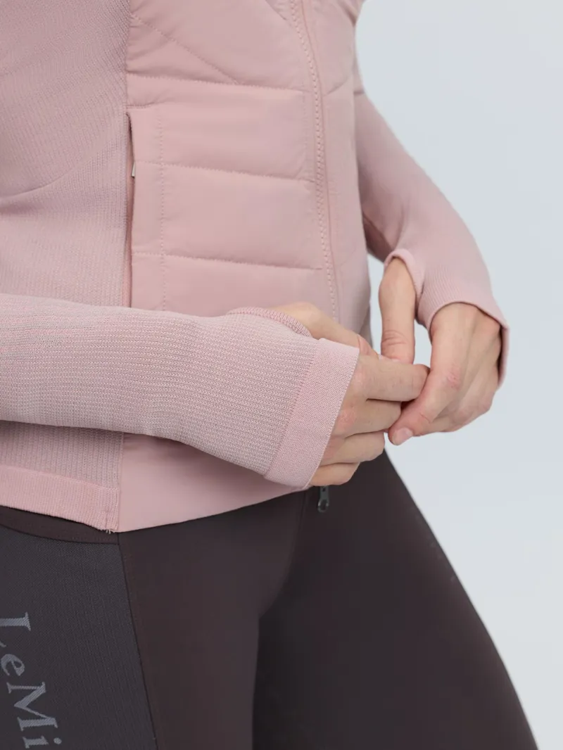  LeMieux Maddie Hybrid Jacket in Wild Rose-4