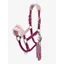 LeMieux Mini Vogue Headcollar and Leadrope in Blackberry and Wild Rose