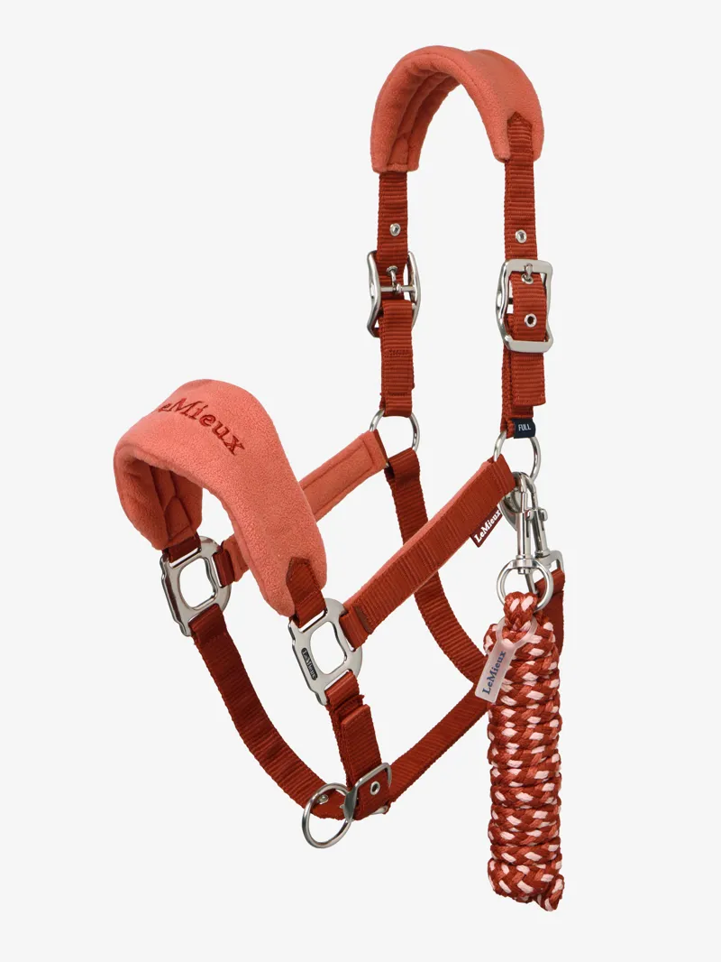  LeMieux Mini Vogue Headcollar and Leadrope in Russet