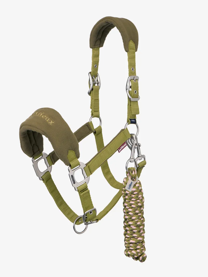 LeMieux Vogue Headcollar and Leadrope in Gooseberry