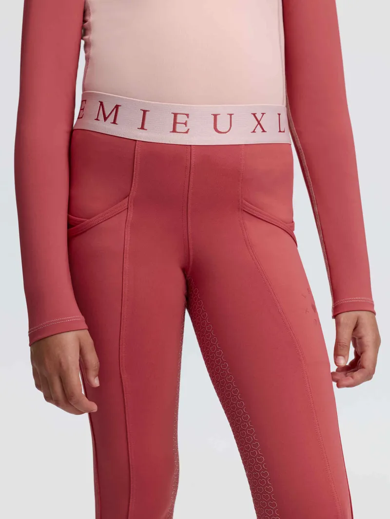  LeMieux Mini Pull On Breeches in Spiced Earth-4