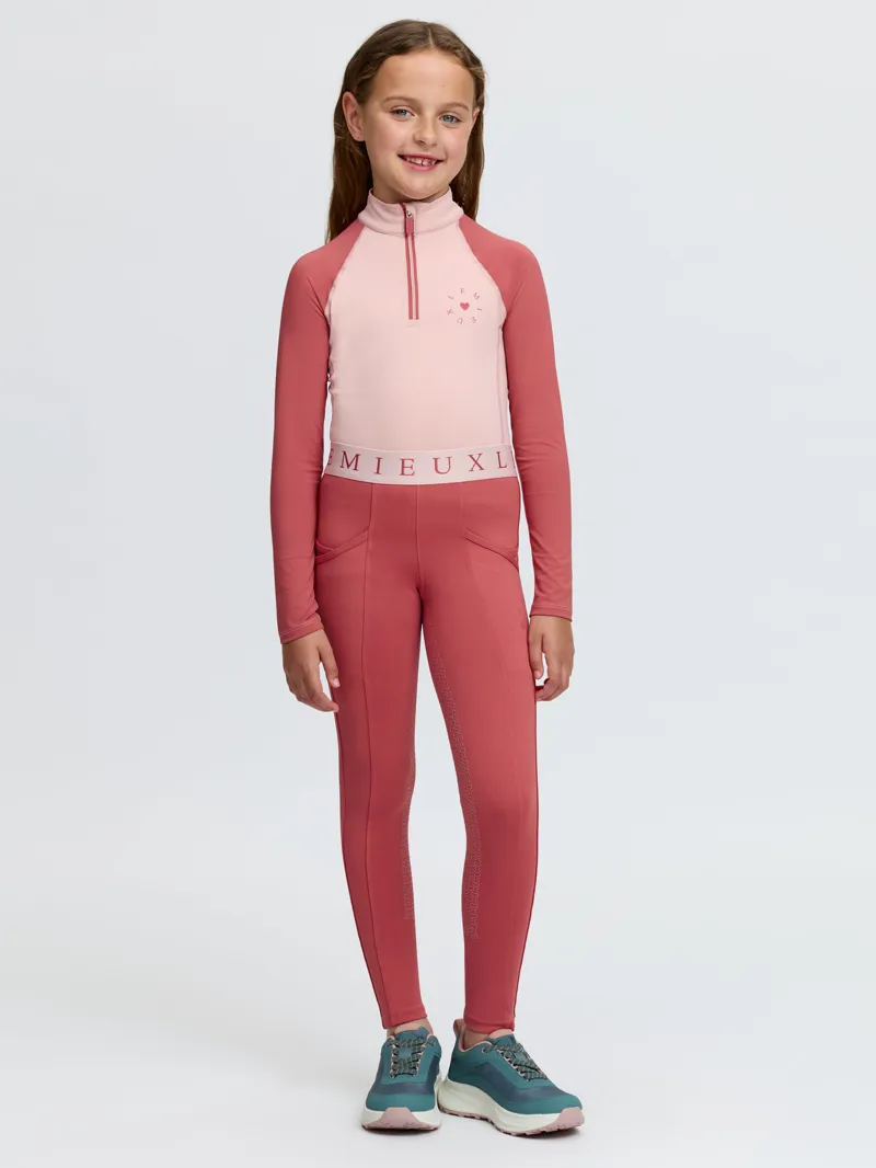  LeMieux Mini Pull On Breeches in Spiced Earth-5