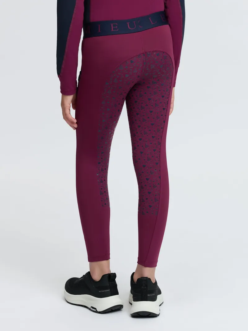  LeMieux Mini Pull On Breeches in Blackberry-2