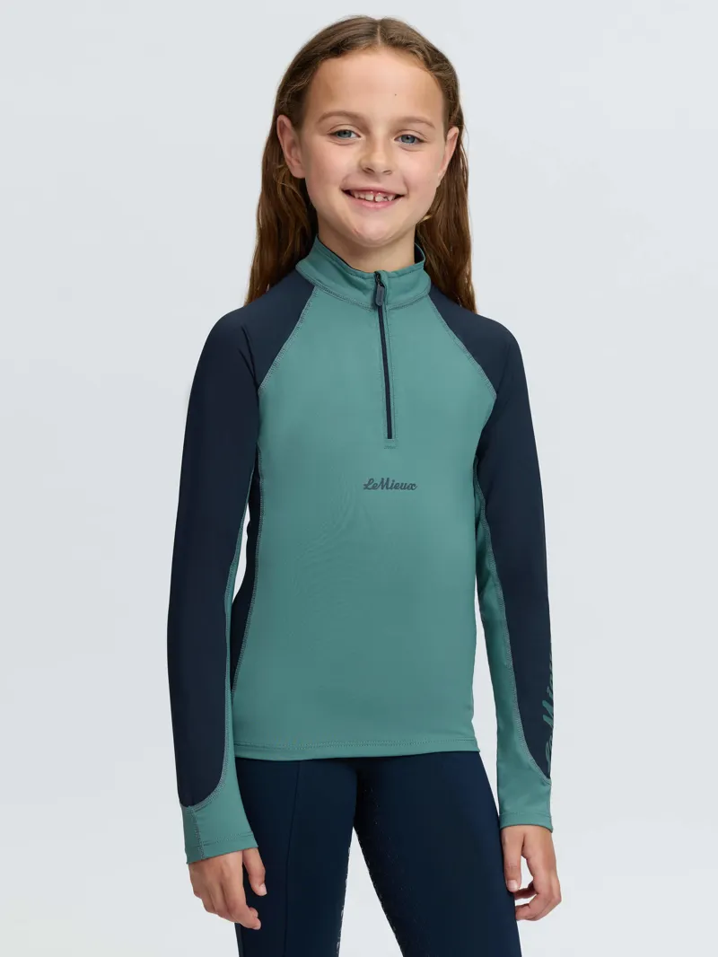  LeMieux Mini Base Layer in Navy and Aloe-1