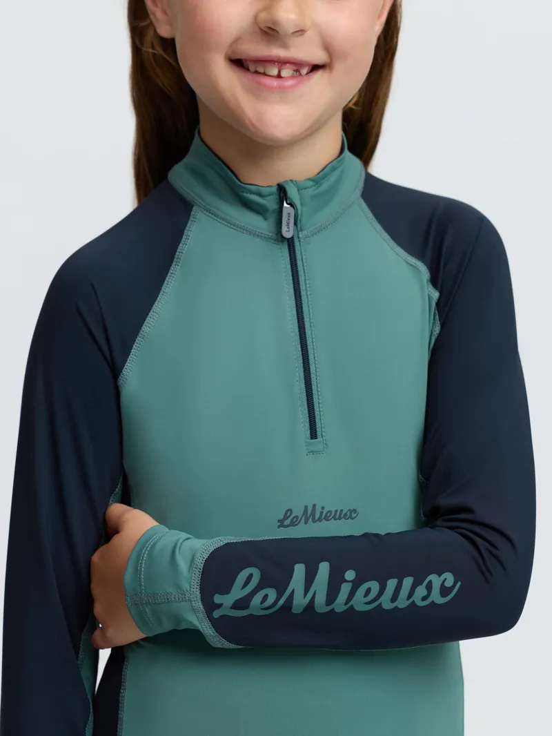 LeMieux Mini Base Layer in Navy and Aloe-3