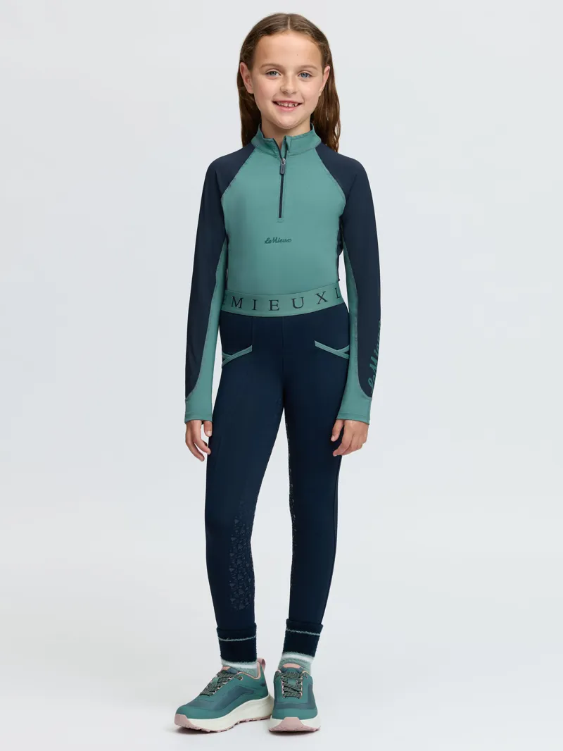  LeMieux Mini Base Layer in Navy and Aloe-5