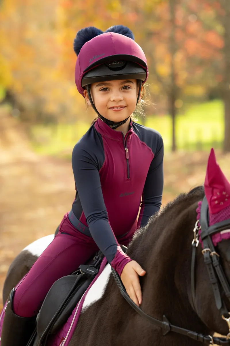  LeMieux Mini Base Layer in Blackberry-4