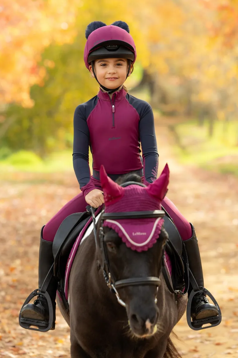  LeMieux Mini Base Layer in Blackberry-5