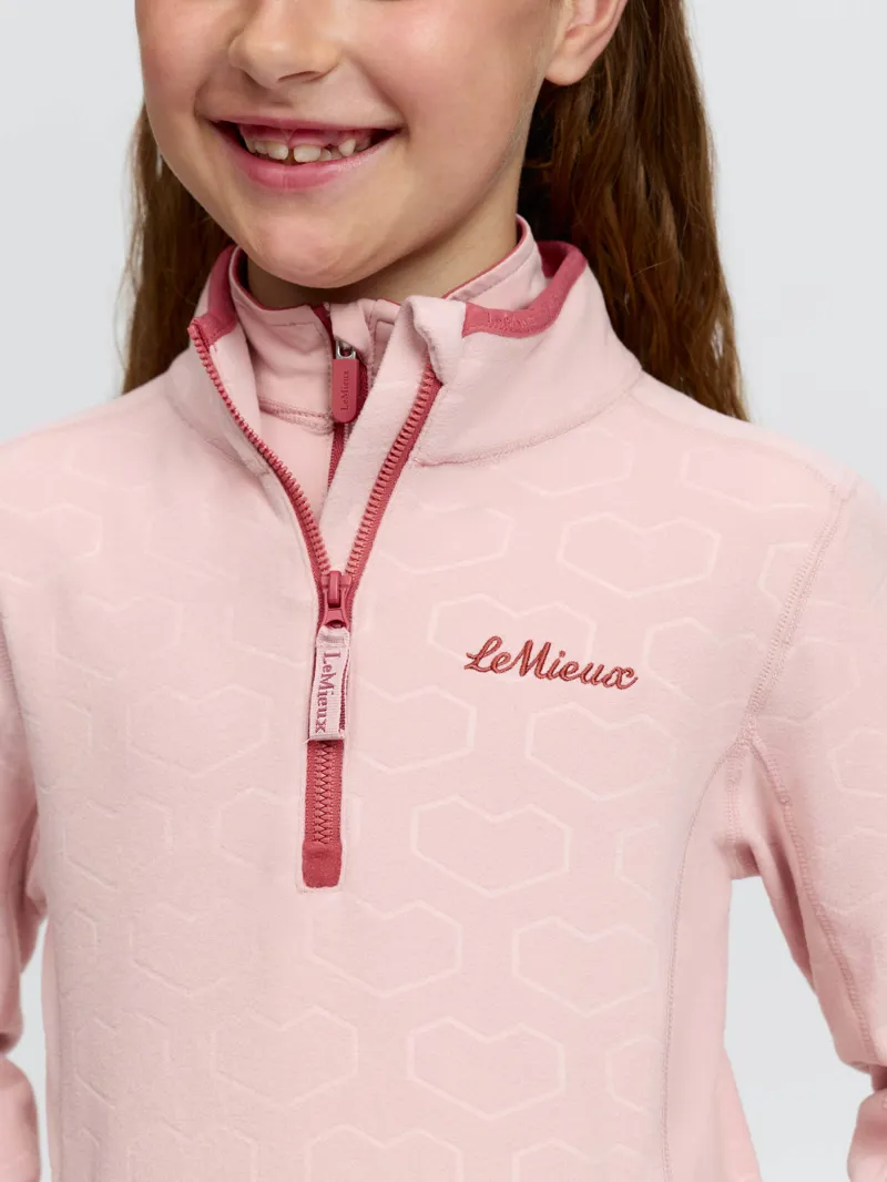 LeMieux Mini Maggie Heart Fleece Petal-3
