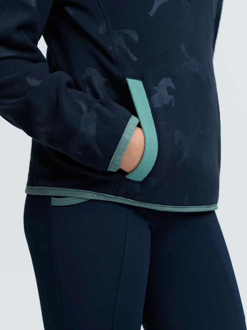  LeMieux Mini Maggie Horse Fleece Navy-1
