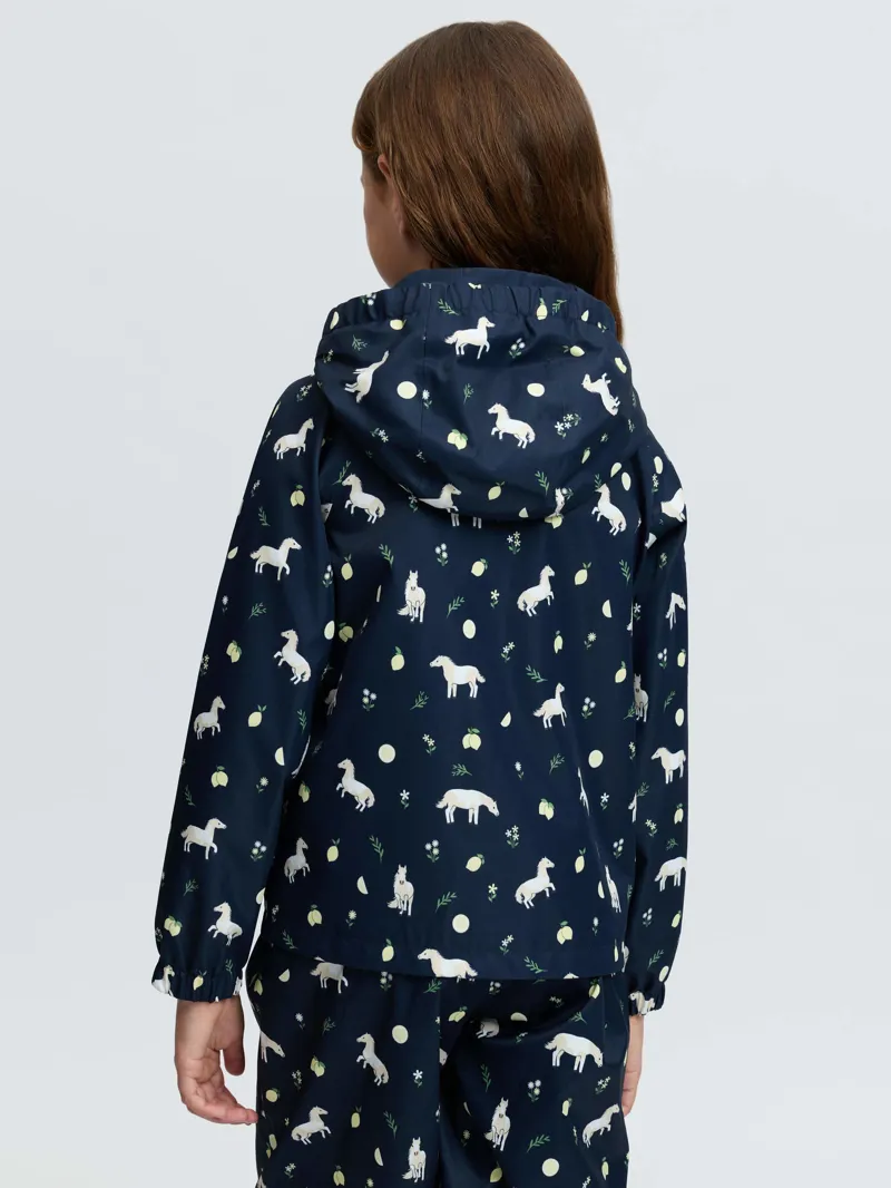 LeMieux Mini Pippin Splash Jacket in Navy-1