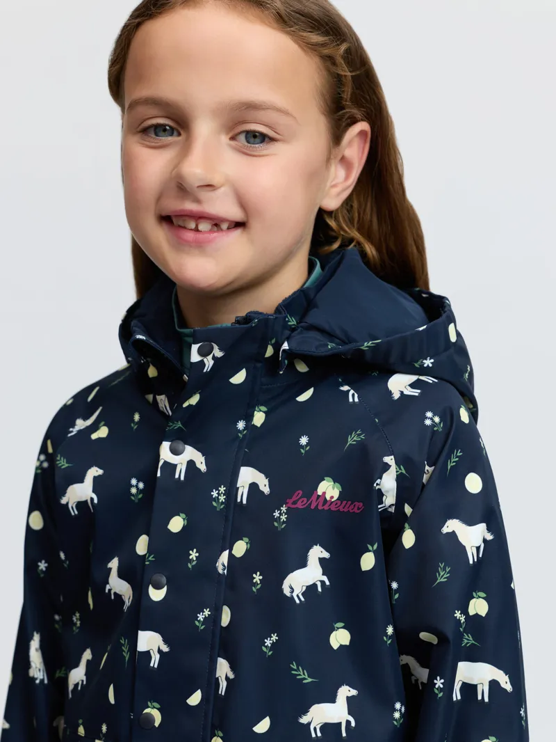 LeMieux Mini Pippin Splash Jacket in Navy-2