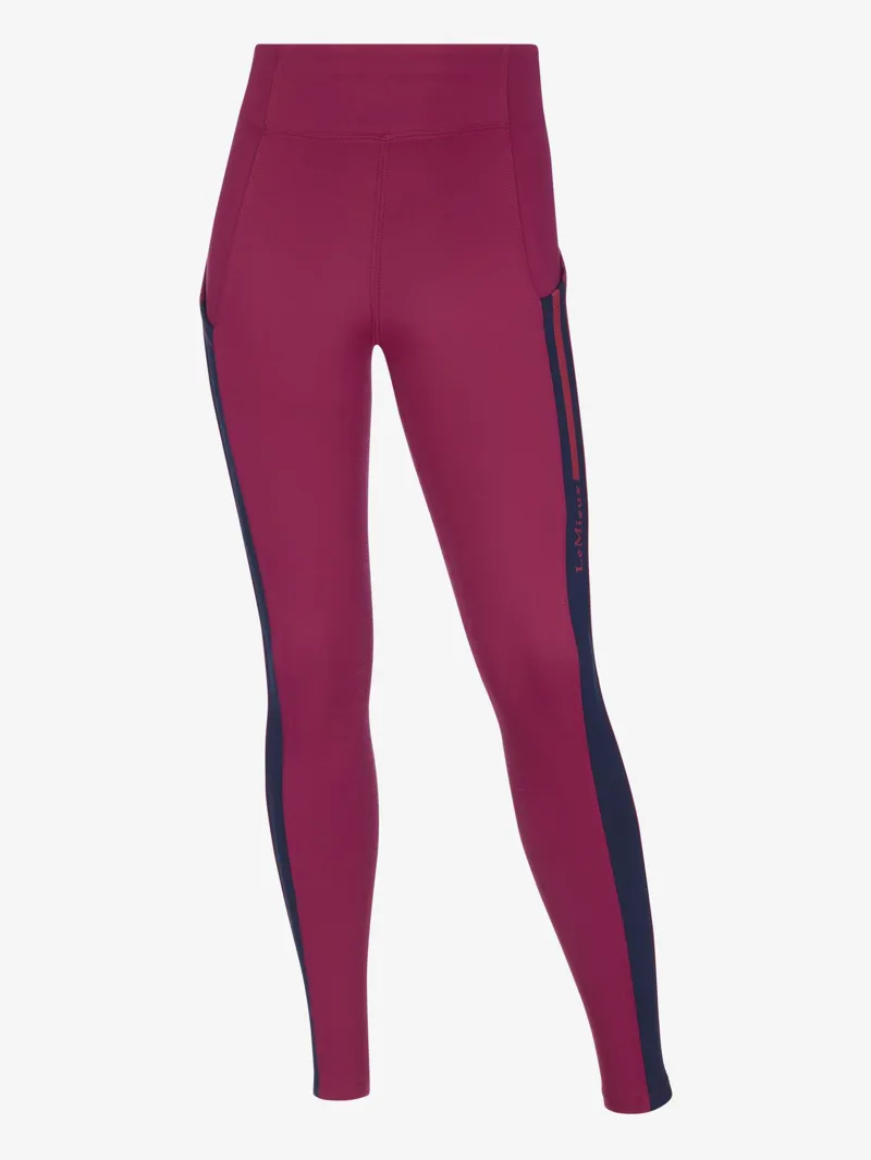  Young Rider Orla Pull On Breeches in Blackberry