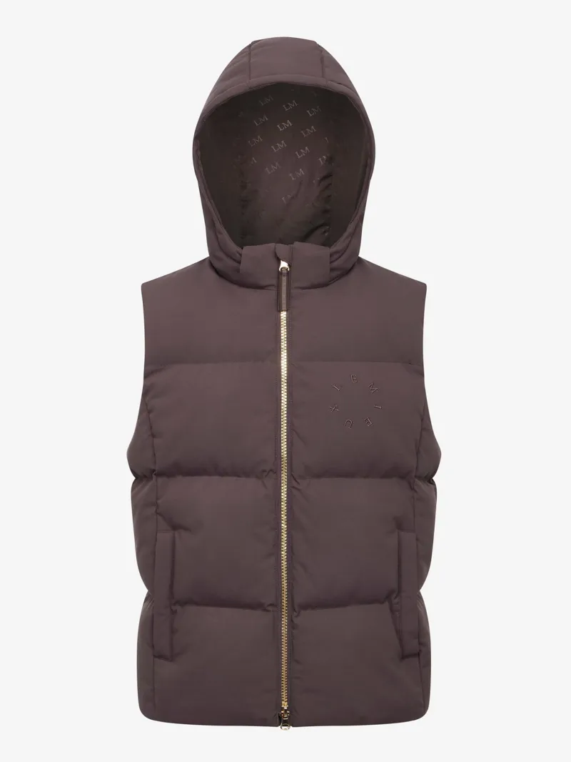 LeMieux Young Rider Joey Hooded Gilet Cocoa