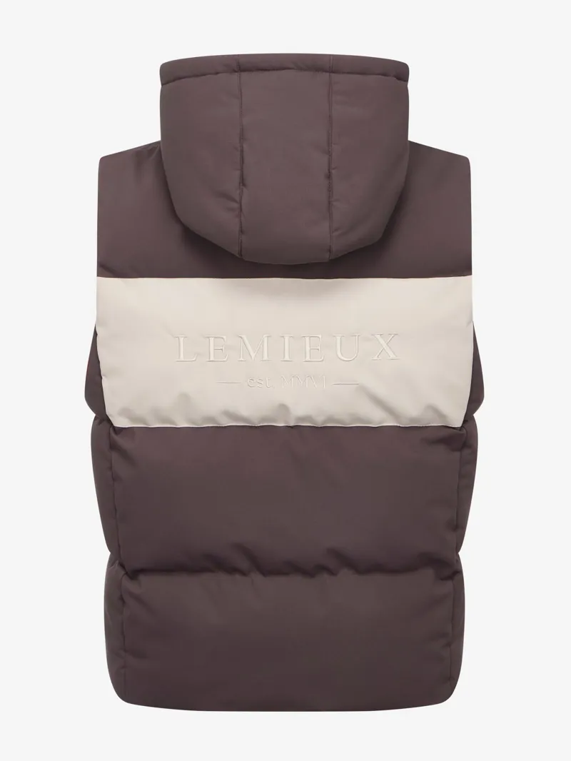 LeMieux Young Rider Joey Hooded Gilet Cocoa-1