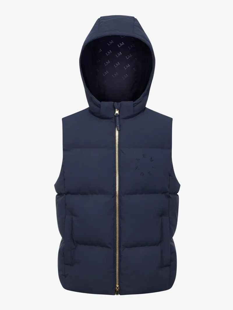 LeMieux Young Rider Joey Hooded Gilet in Navy