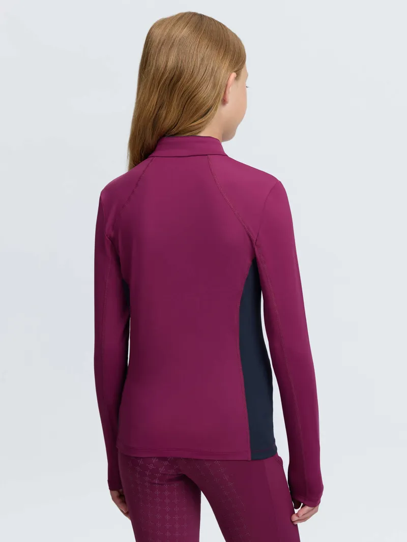 LeMieux Young Rider Classique Base Layer in Blackberry-1