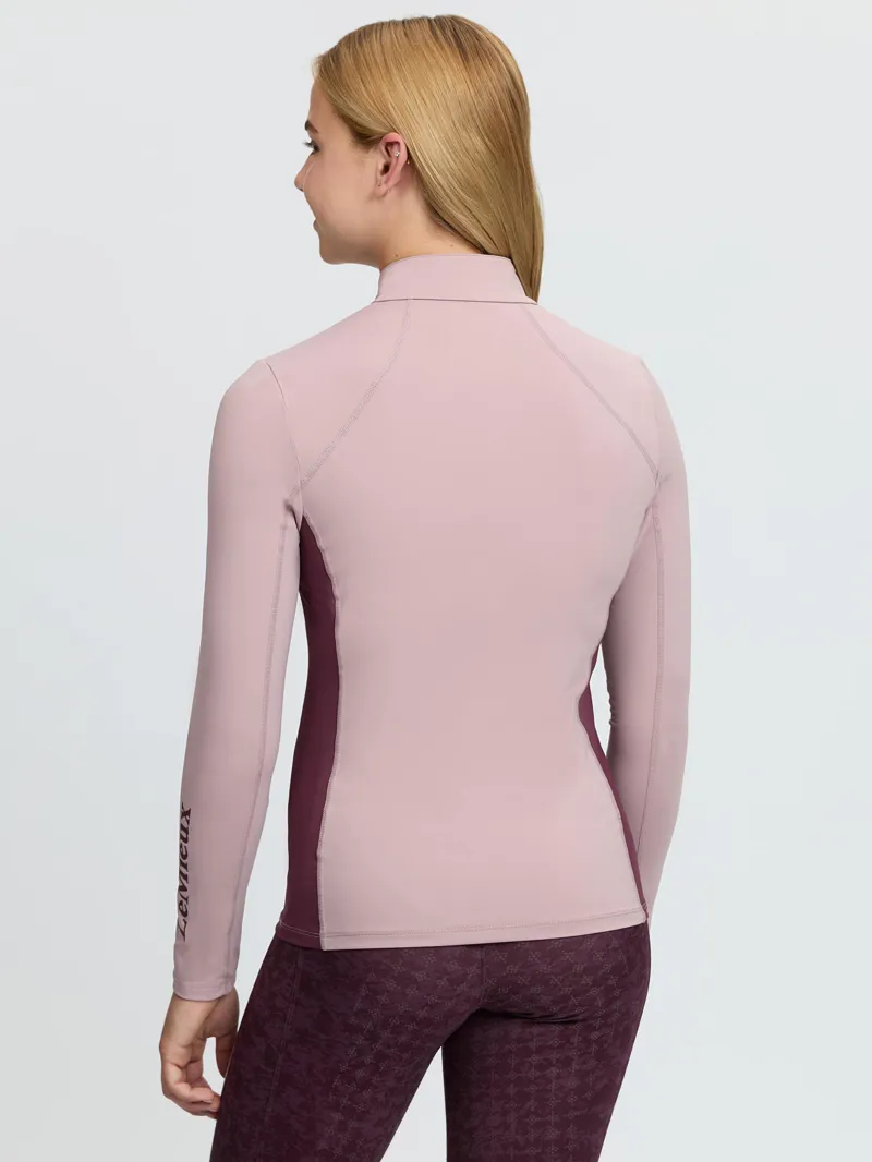  LeMieux Young Rider Classique Base Layer in Wild Rose-2