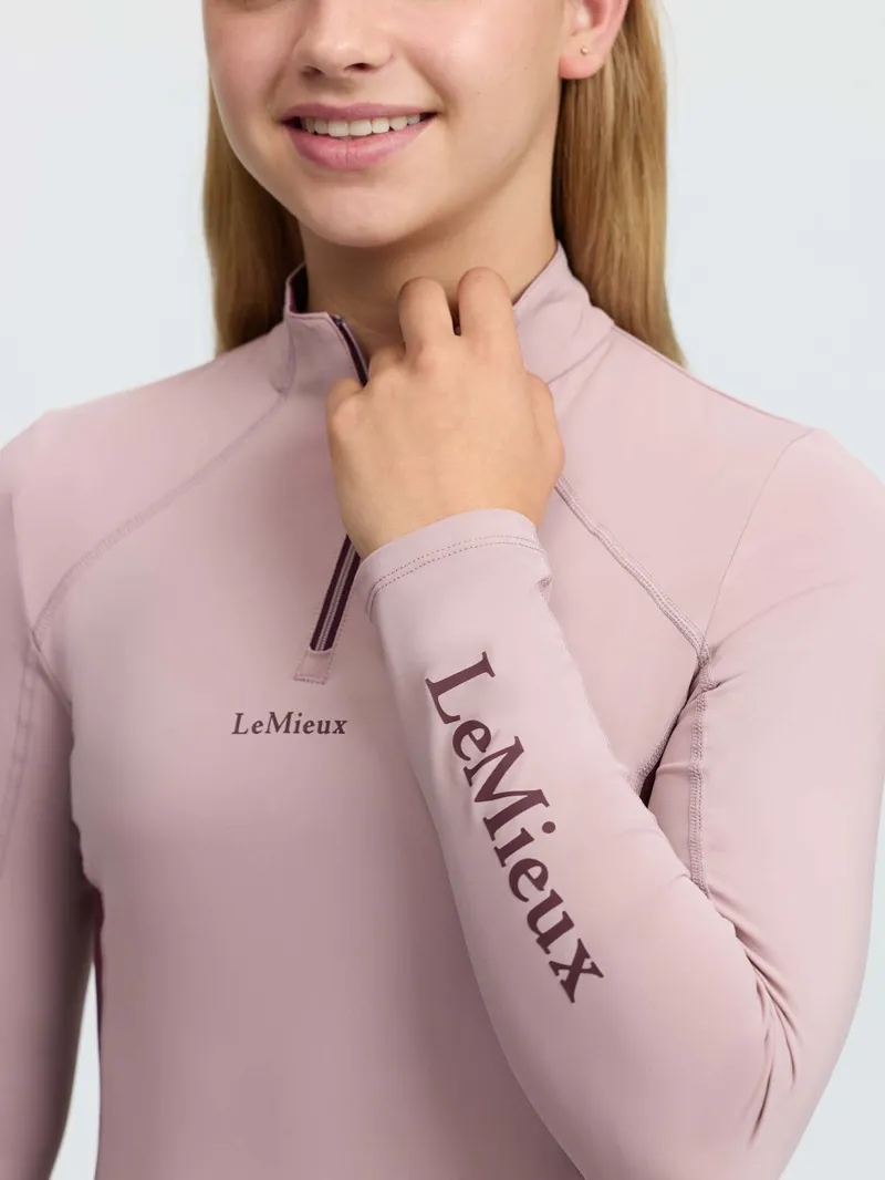  LeMieux Young Rider Classique Base Layer in Wild Rose-3