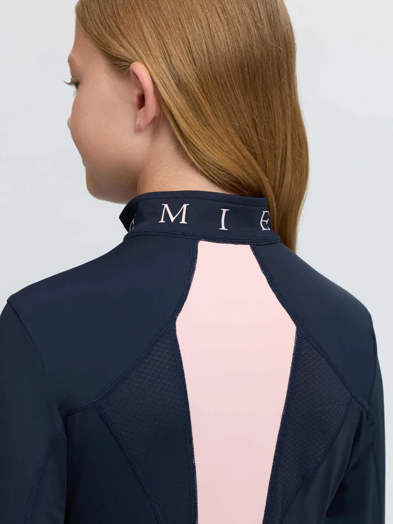 LeMieux Young Rider Mia Mesh Base Layer in Navy-4