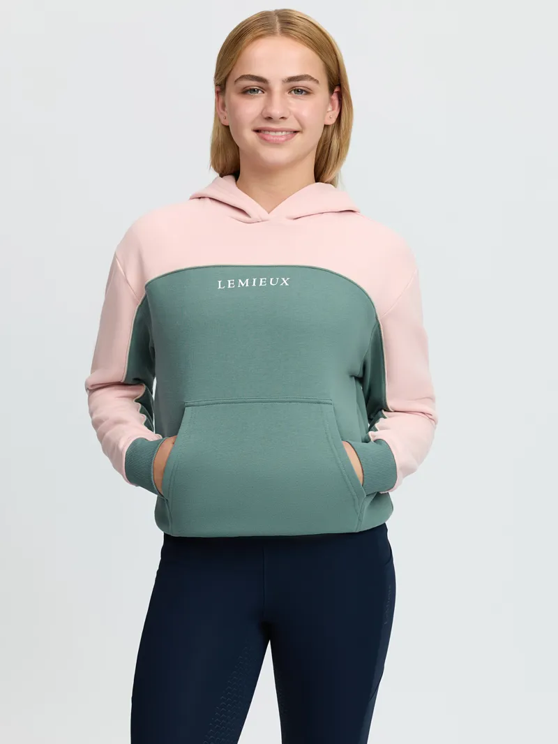LeMieux Young Rider Sadie Hoodie in Aloe-1