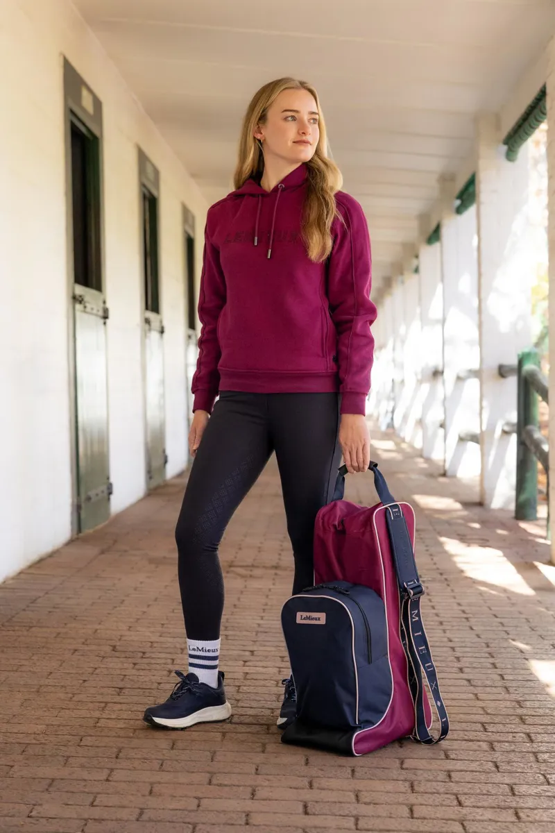  LeMieux Boot and Hat Bag in Blackberry-1