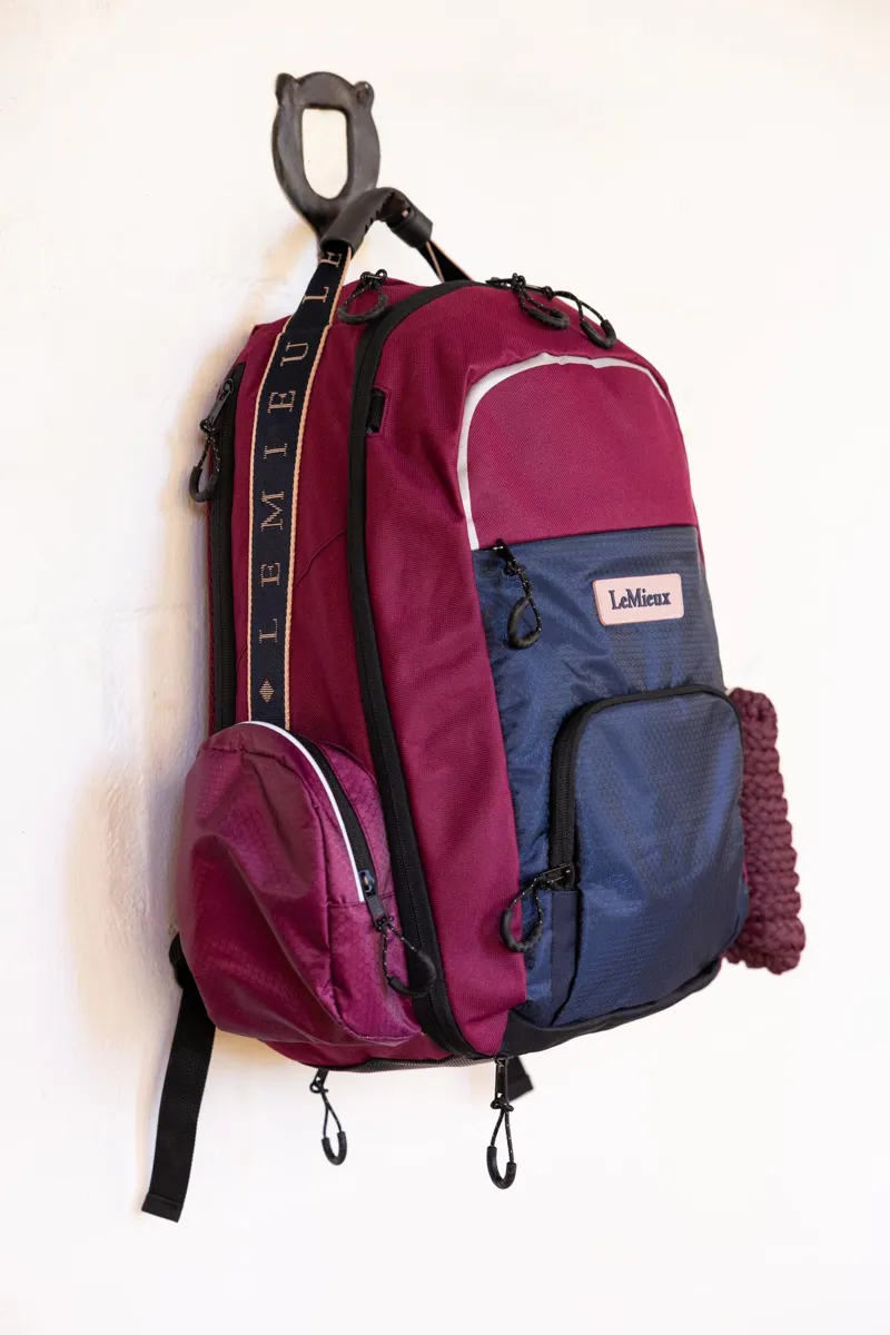  LeMieux Pro Rucksack in Blackberry-3