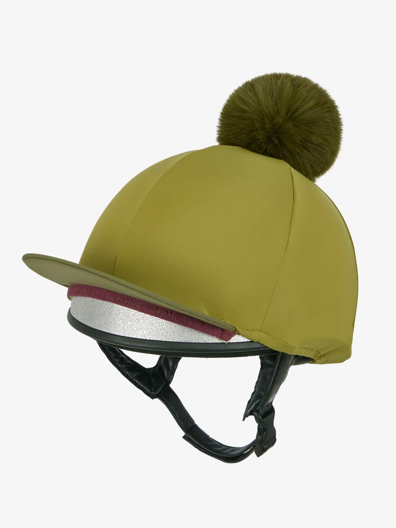  LeMieux Classique Pom Hat Silk in Gooseberry