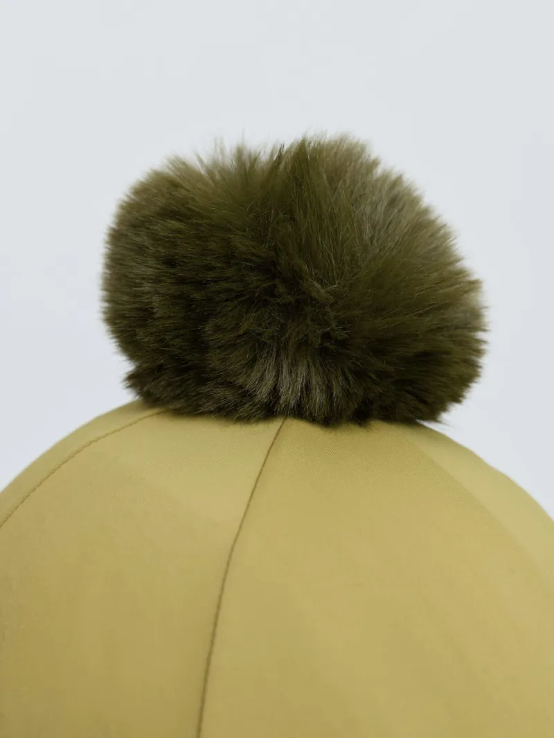  LeMieux Classique Pom Hat Silk in Gooseberry-5