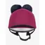 LeMieux Mini Double Pom Hat Silk in Blackberry