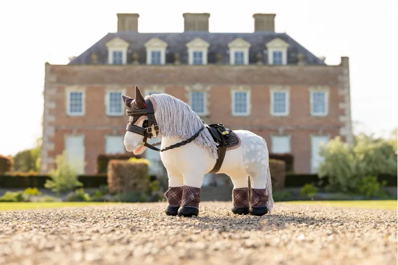 LeMieux Toy Pony Pad Cocoa Heritage Print-2