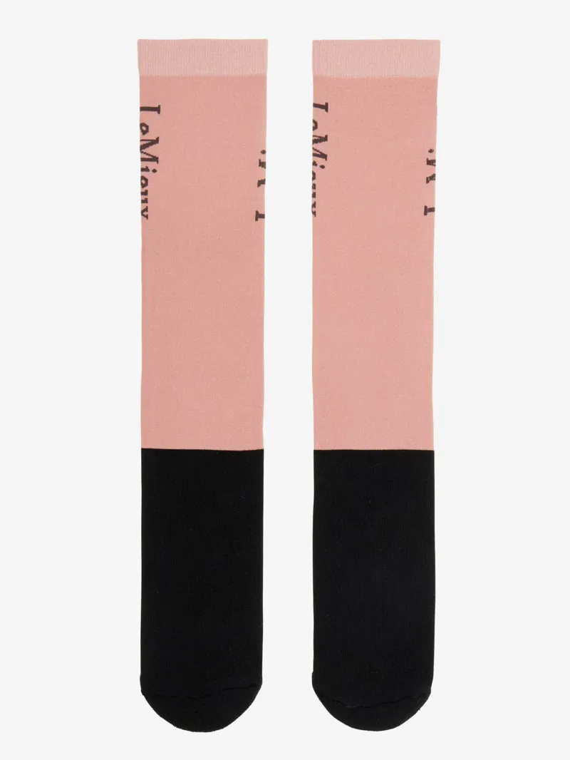 LeMieux Competition Socks 2-Pack in Wild Rose-1