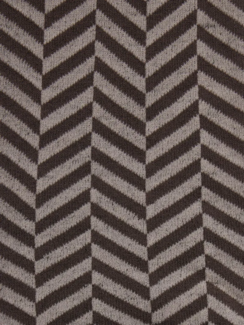 LeMieux Heritage Footsie Socks Herringbone Cocoa-2