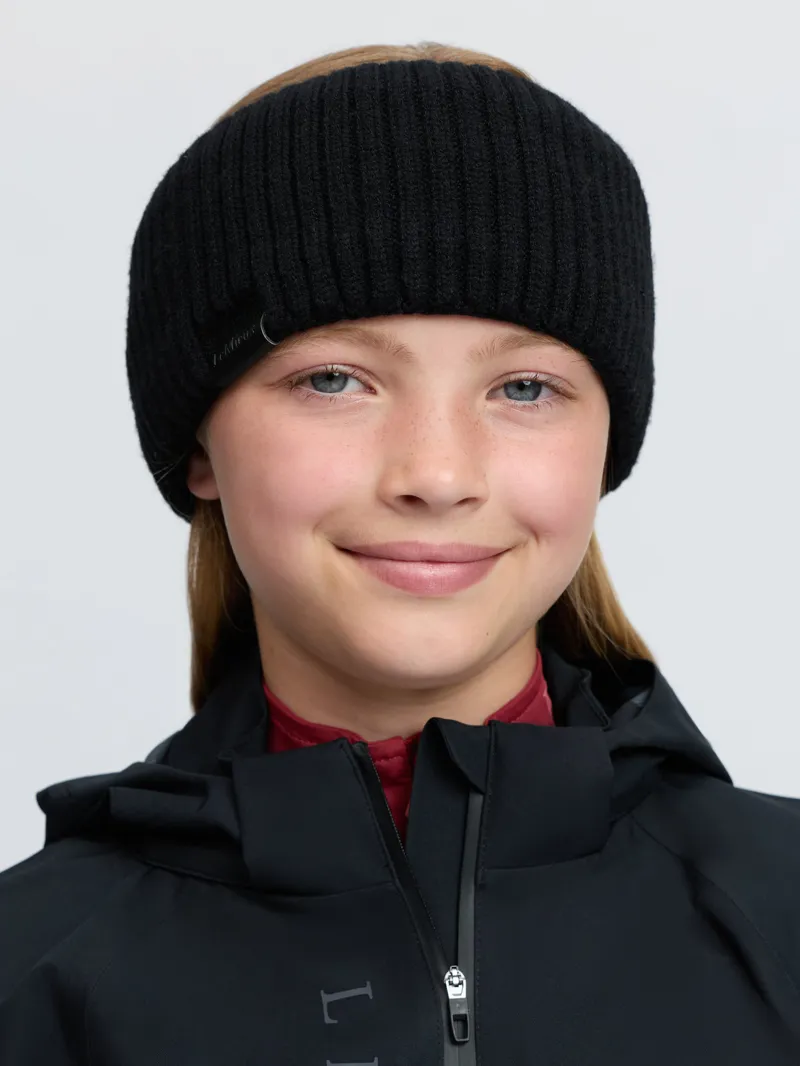  LeMieux Clara Ribbed Headband Black-3