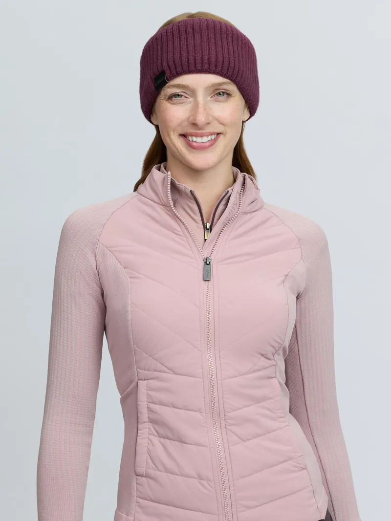 LeMieux Clara Ribbed Headband Bramble-1