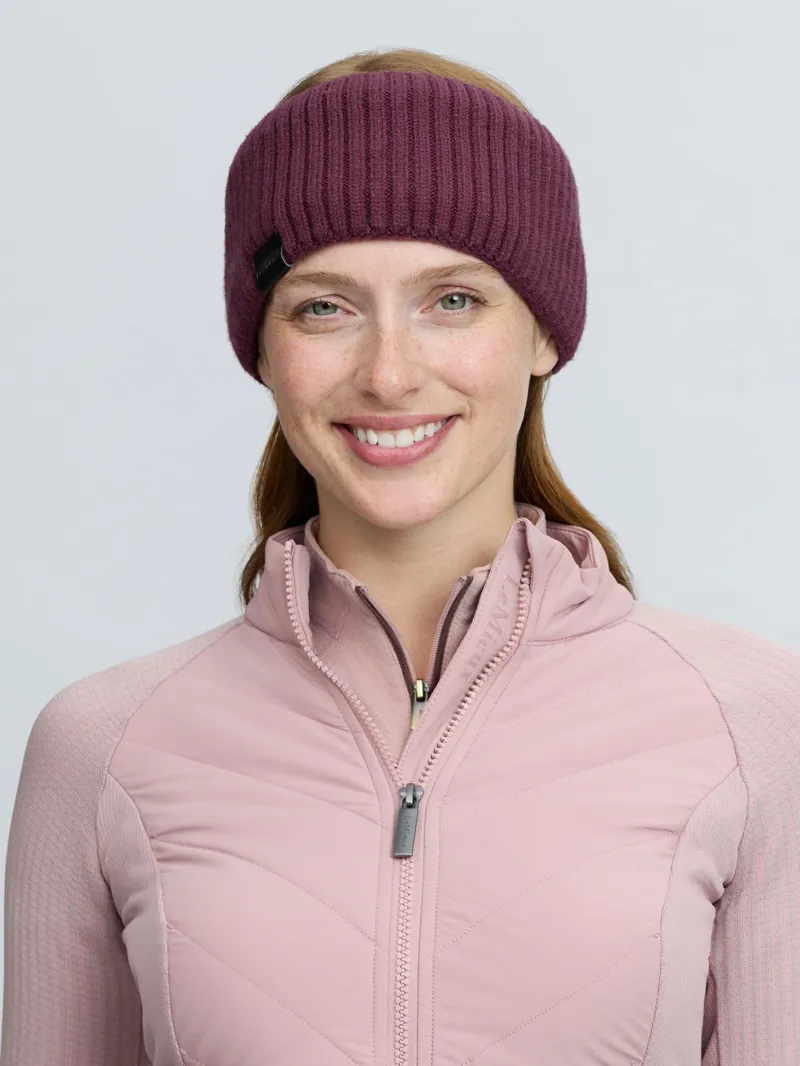 LeMieux Clara Ribbed Headband Bramble-2